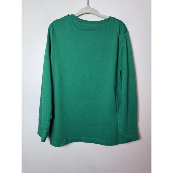 Mini Boden Green Long Sleeve Applique Tee Animals Marching Band 4-5 Years NWT - Picture 3 of 5